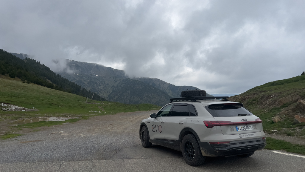 Transpirenaica with Audi Q8 e-tron – EV Overlanding